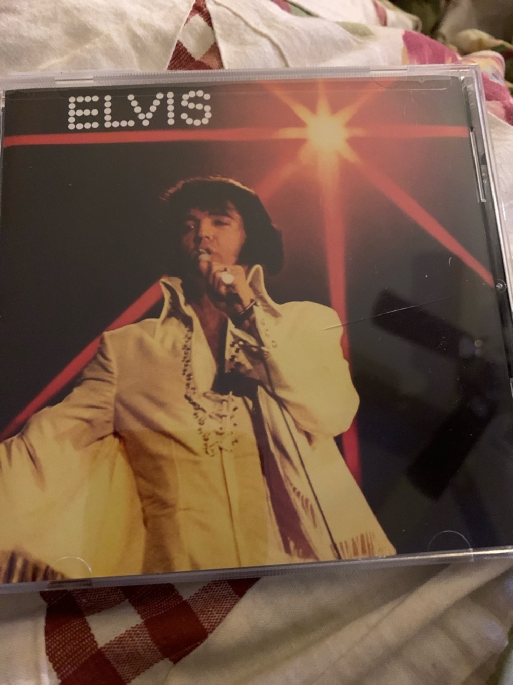 PELVIS Red and White 'You'll Never Walk Alone' Album Back Cover